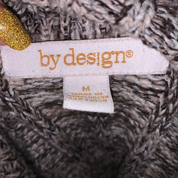 By Design acrylic long sleeve button Down cardigan sweater - Picture 7 of 8